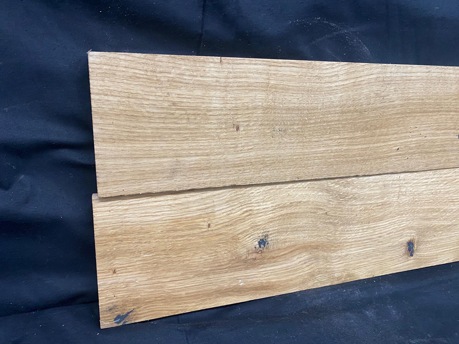 x2 OAK HARDWOOD THRESHOLDS, 781 L x 120 W x 20 D mm (135)