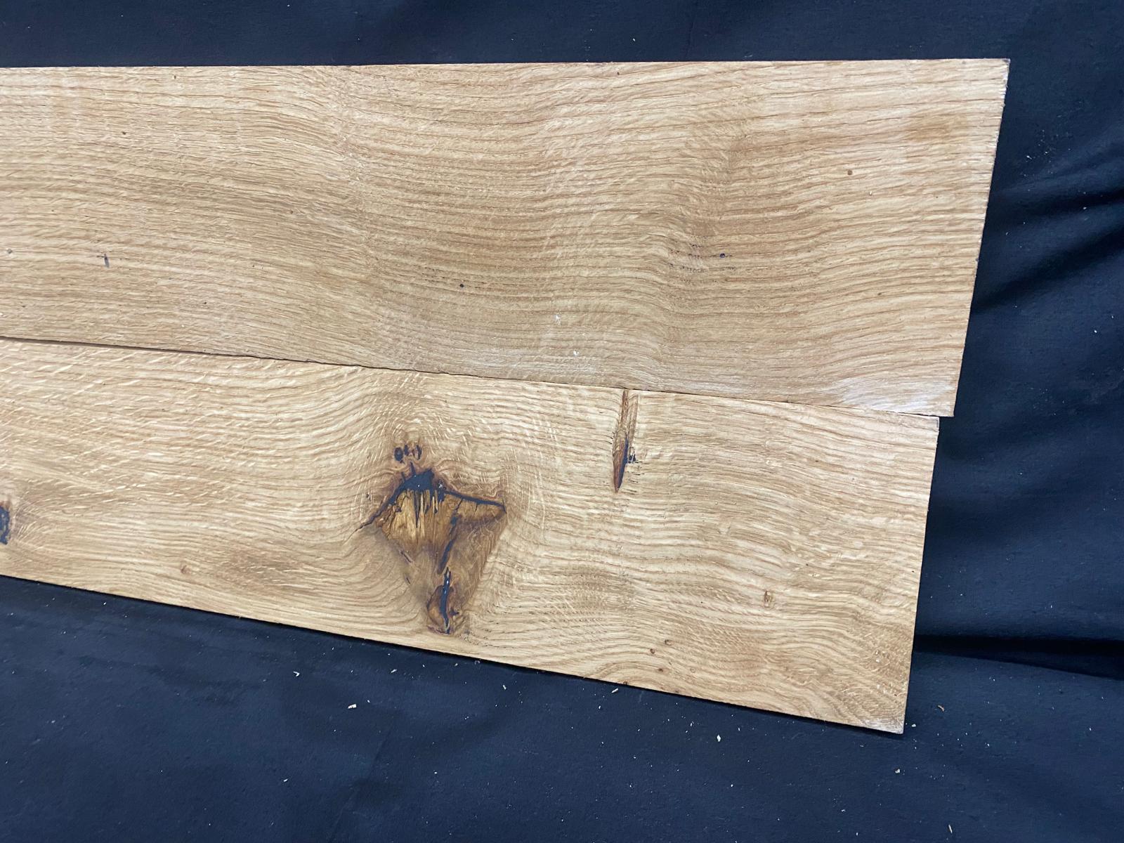 x2 OAK HARDWOOD THRESHOLDS, 781 L x 120 W x 20 D mm (135)
