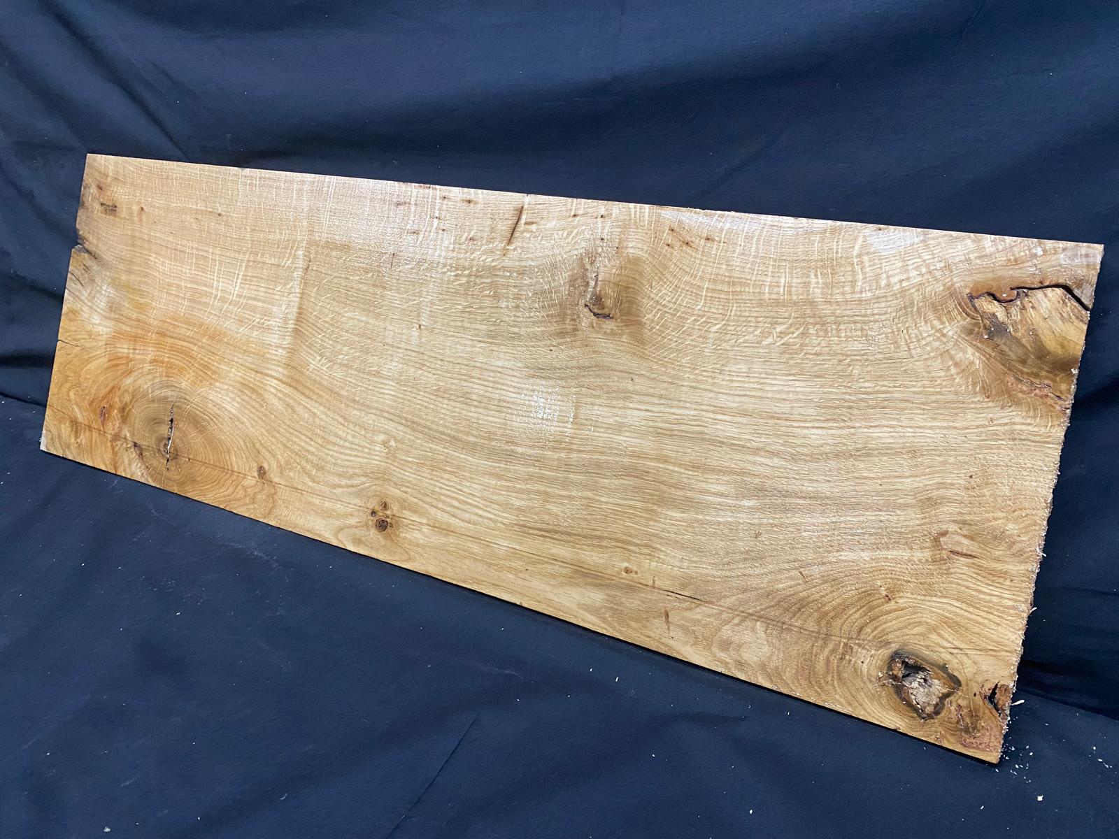 OAK HARDWOOD SHELVING, PLANK, 1417 L x 261 W x 40 D mm (138)