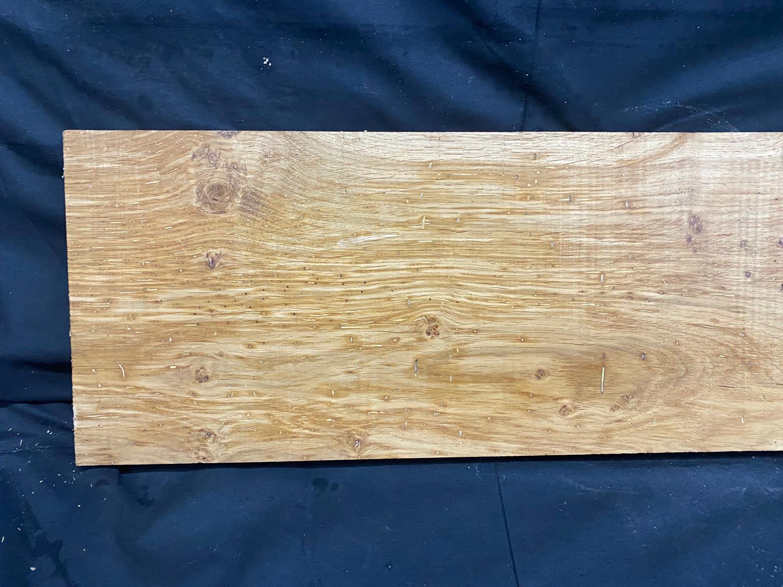 OAK HARDWOOD SHELVING, PLANK, 1417 L x 261 W x 40 D mm (138)