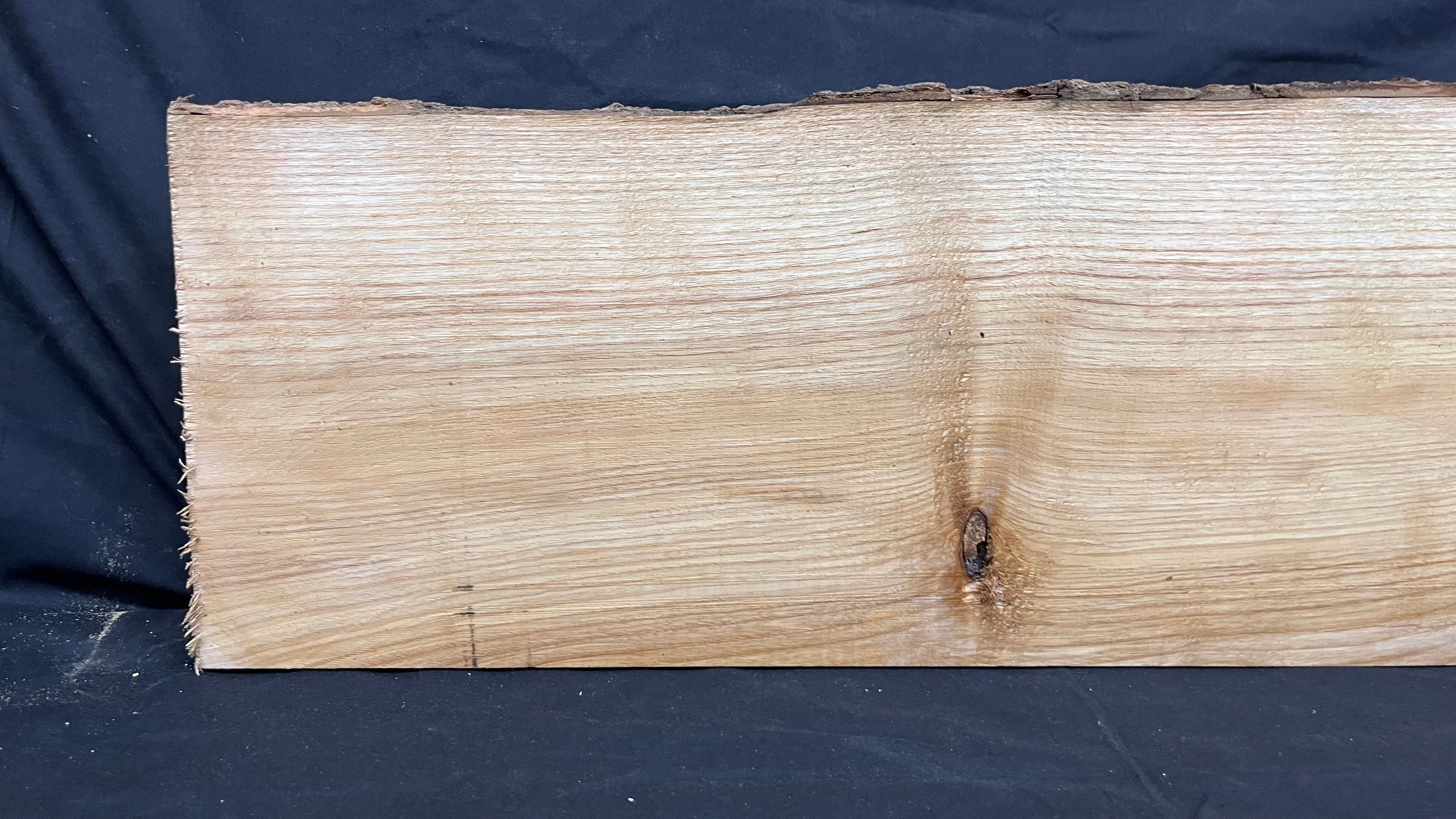 Ash hardwood sill, Floating shelf, mantle, plank 959 L x 267 W x 71 D mm     (371)