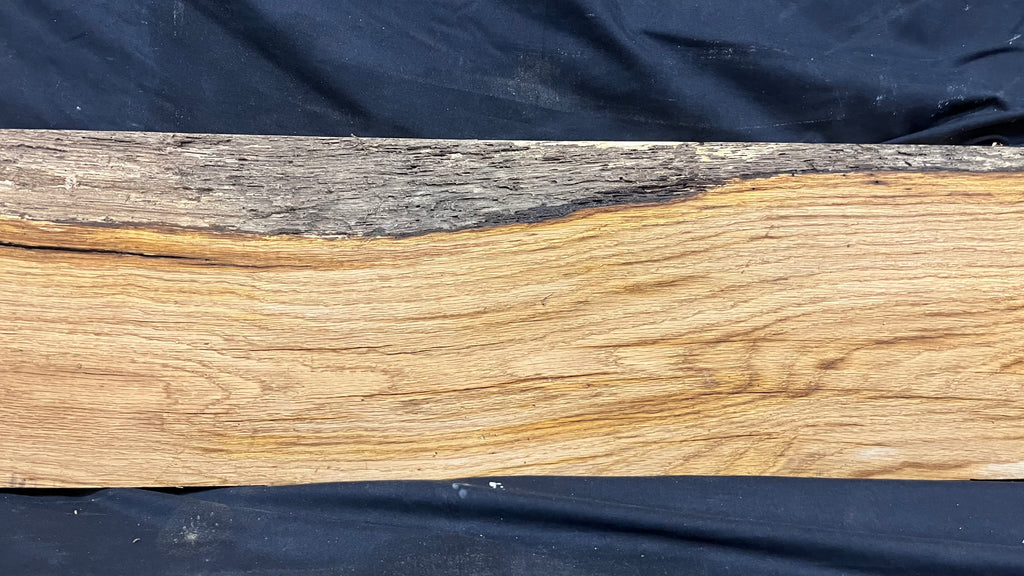 Oak mantle piece, old reclaimed fire mantle, 1498 L x 226 W x 50 D mm    (374)