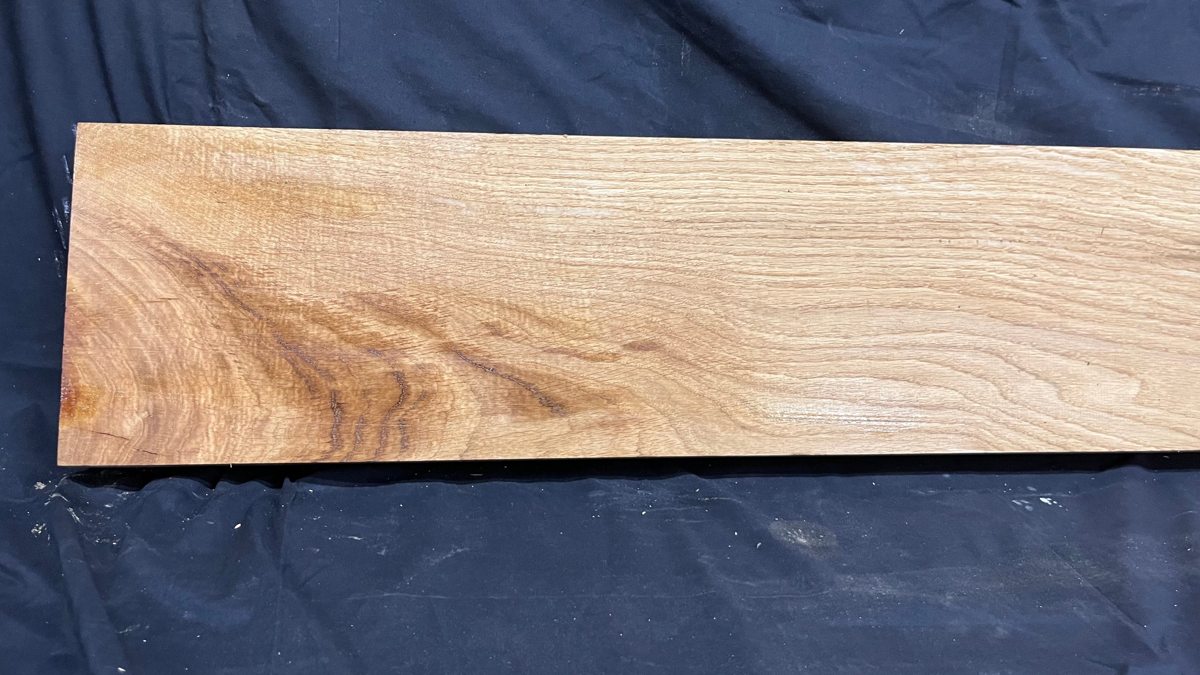 Oak mantle piece, old reclaimed fire mantle, 1498 L x 226 W x 50 D mm    (374)