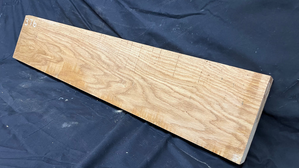 Oak mantle, floatin shelf, board, slab, 966 L x 192 W x 47 D mm    (376)