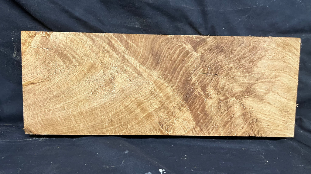 Oak mantle, floating shelf, board, slab, 465 L x 173 W x 39 D mm    (377)