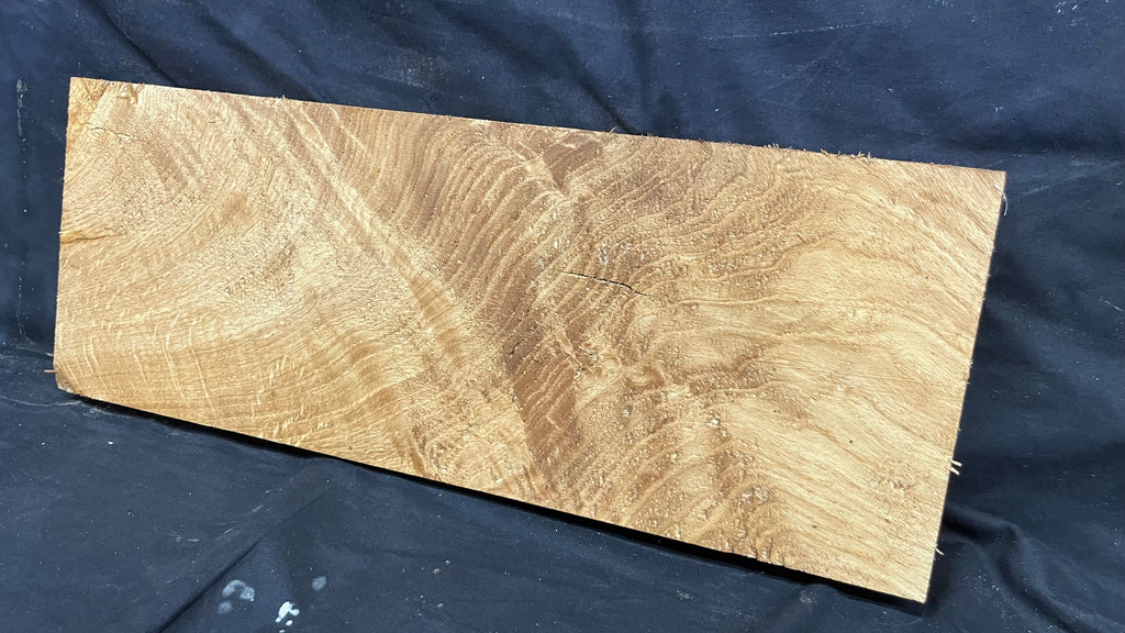 Oak mantle, floating shelf, board, slab, 465 L x 173 W x 39 D mm    (377)
