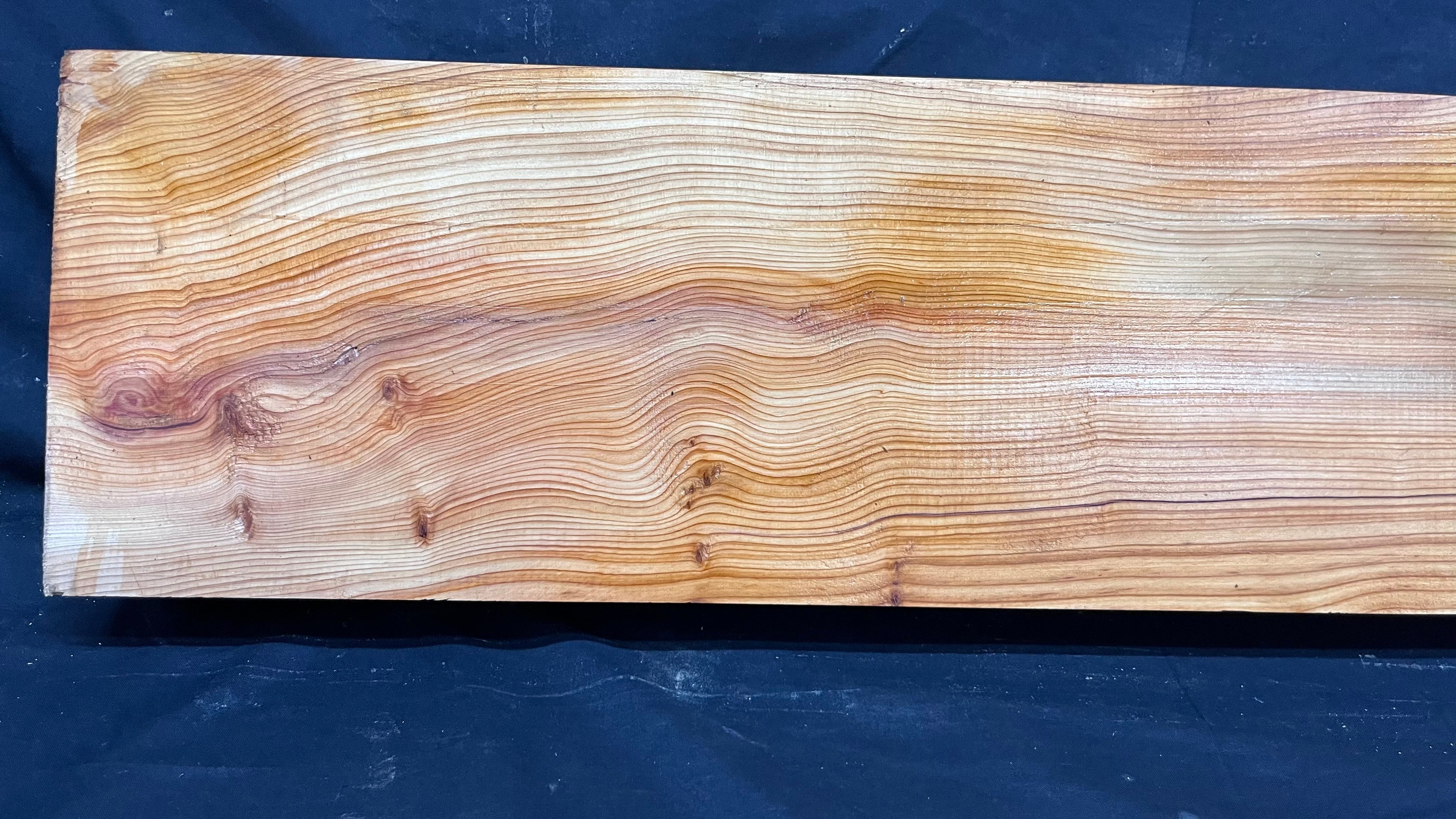 Hardwood yew, mantle piece, slab, board, shelf 1040 L x 181 W x 66 D mm    (382)