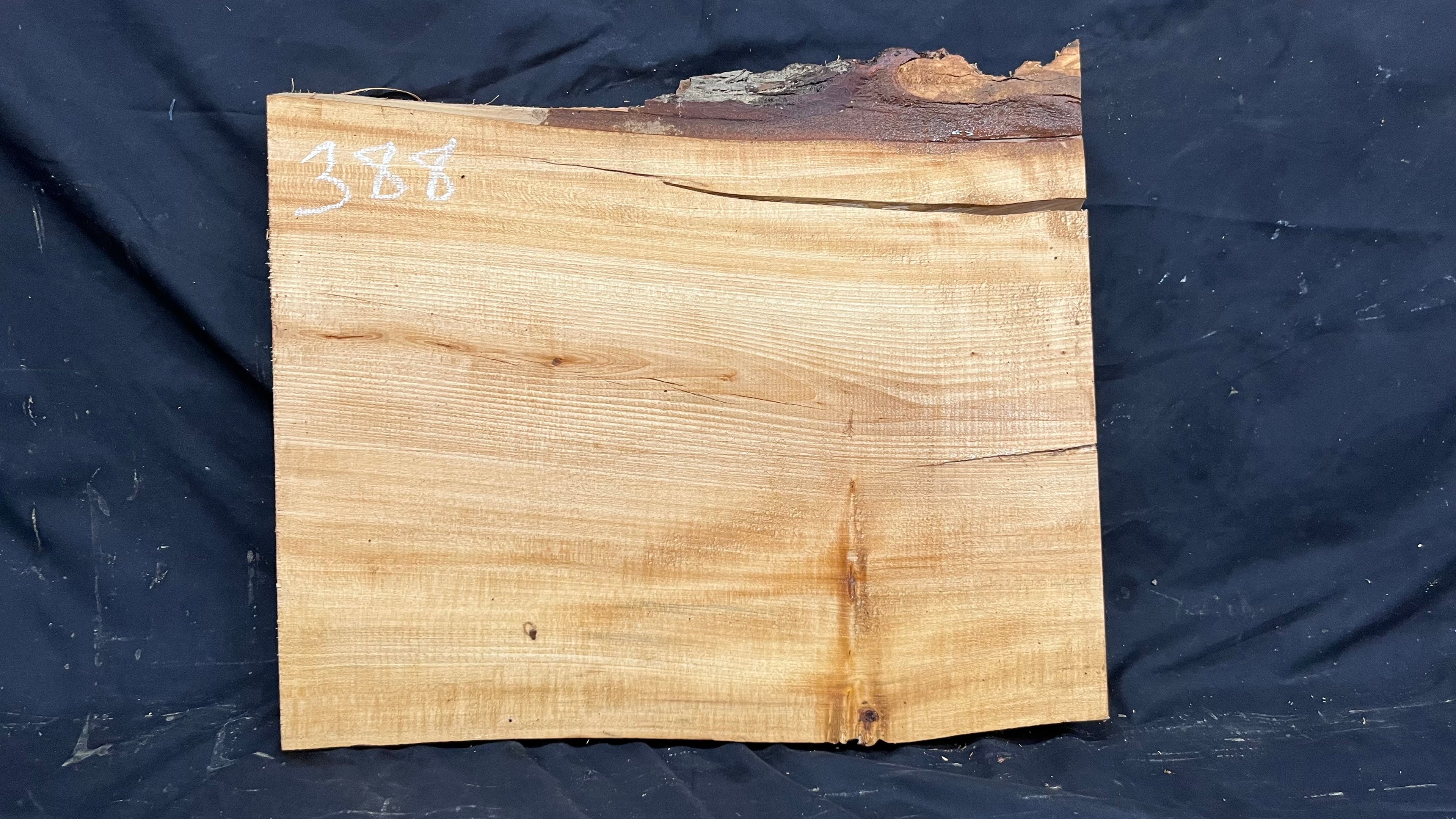 Lime Wood for carving, shelving, plank  487 L x 415 W x 42 D mm (388)