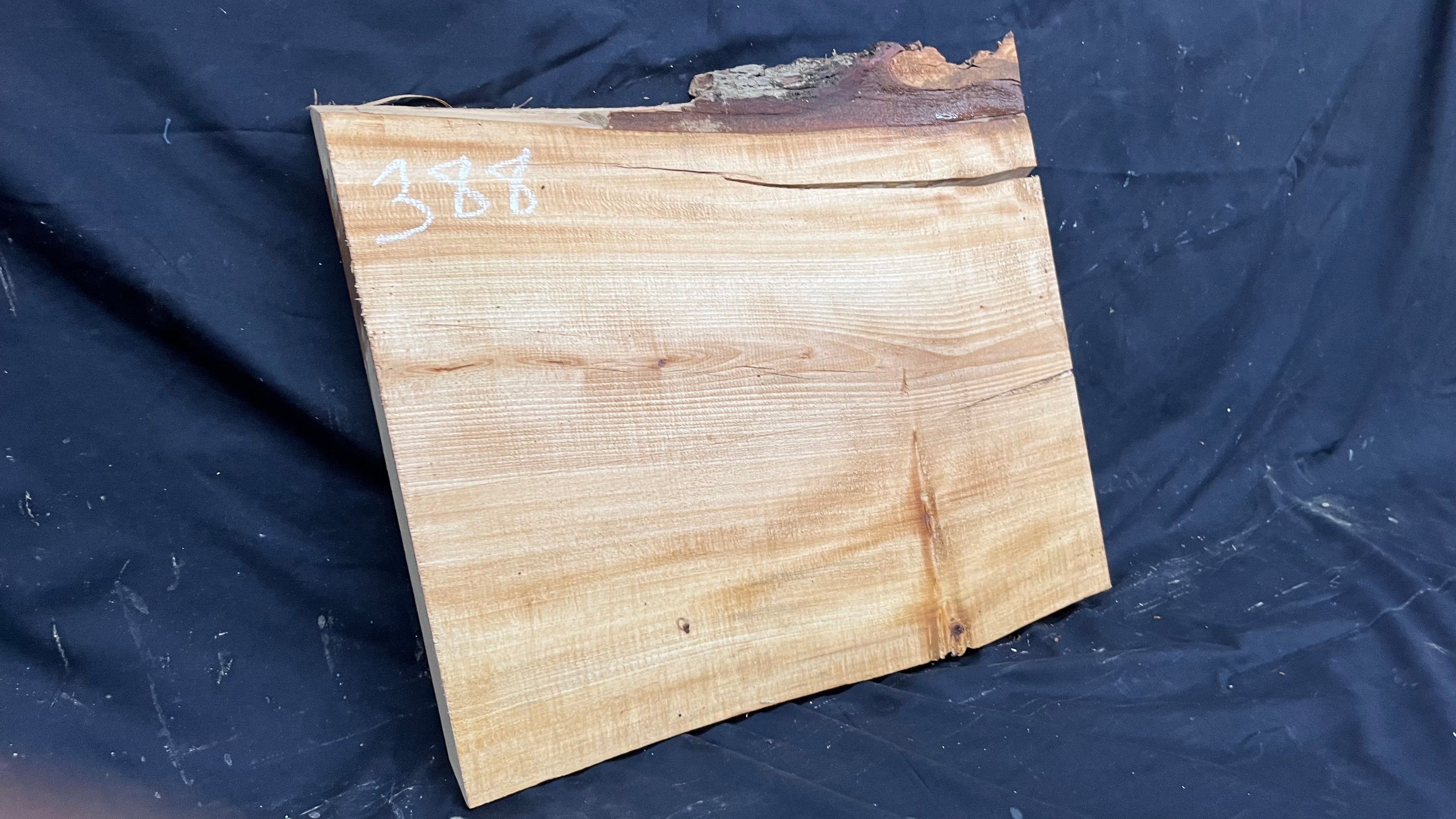 Lime Wood for carving, shelving, plank  487 L x 415 W x 42 D mm (388)