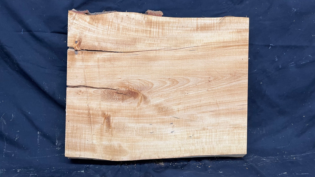 Lime Wood for carving, shelving, plank  487 L x 415 W x 42 D mm (388)