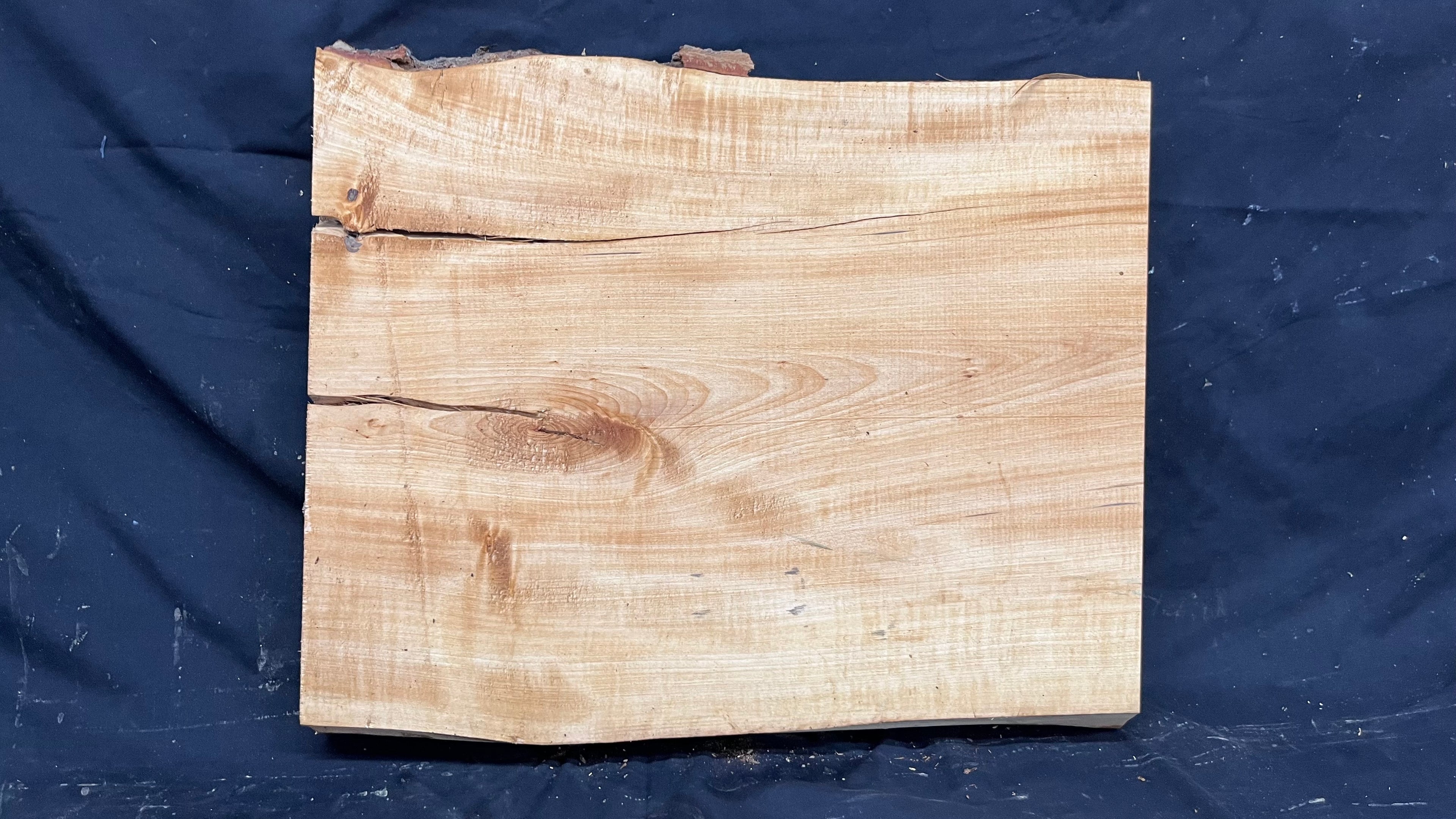 Lime Wood for carving, shelving, plank  487 L x 415 W x 42 D mm (388)