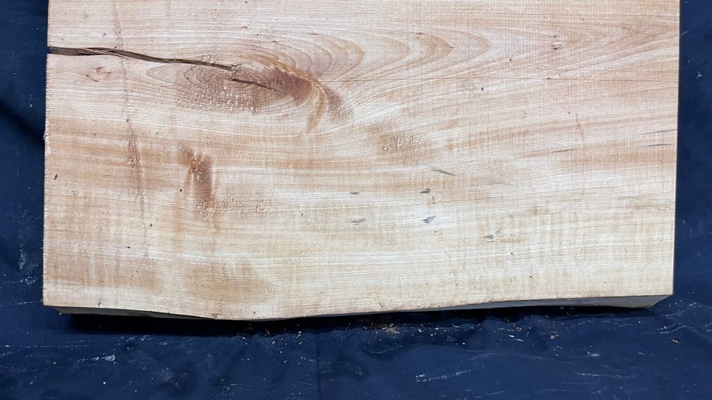Lime Wood for carving, shelving, plank  487 L x 415 W x 42 D mm (388)