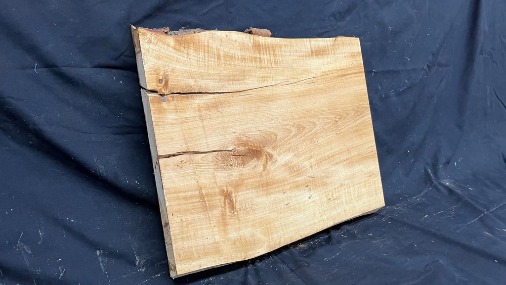 Lime Wood for carving, shelving, plank  487 L x 415 W x 42 D mm (388)