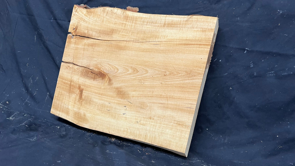 Lime Wood for carving, shelving, plank  487 L x 415 W x 42 D mm (388)