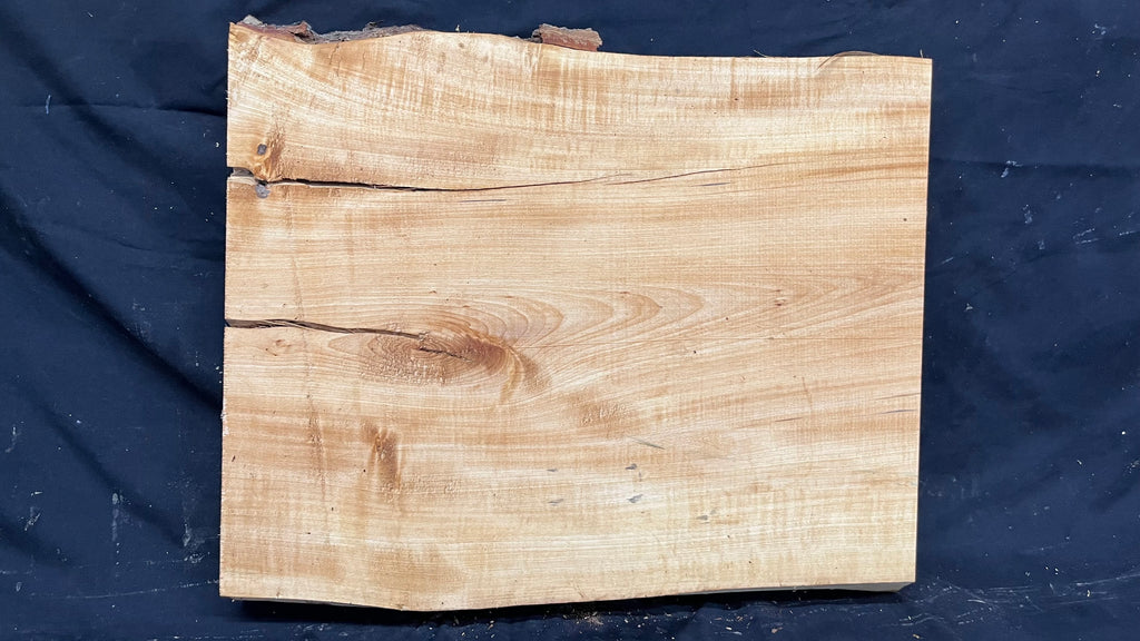 Lime Wood for carving, shelving, plank  487 L x 415 W x 42 D mm (388)
