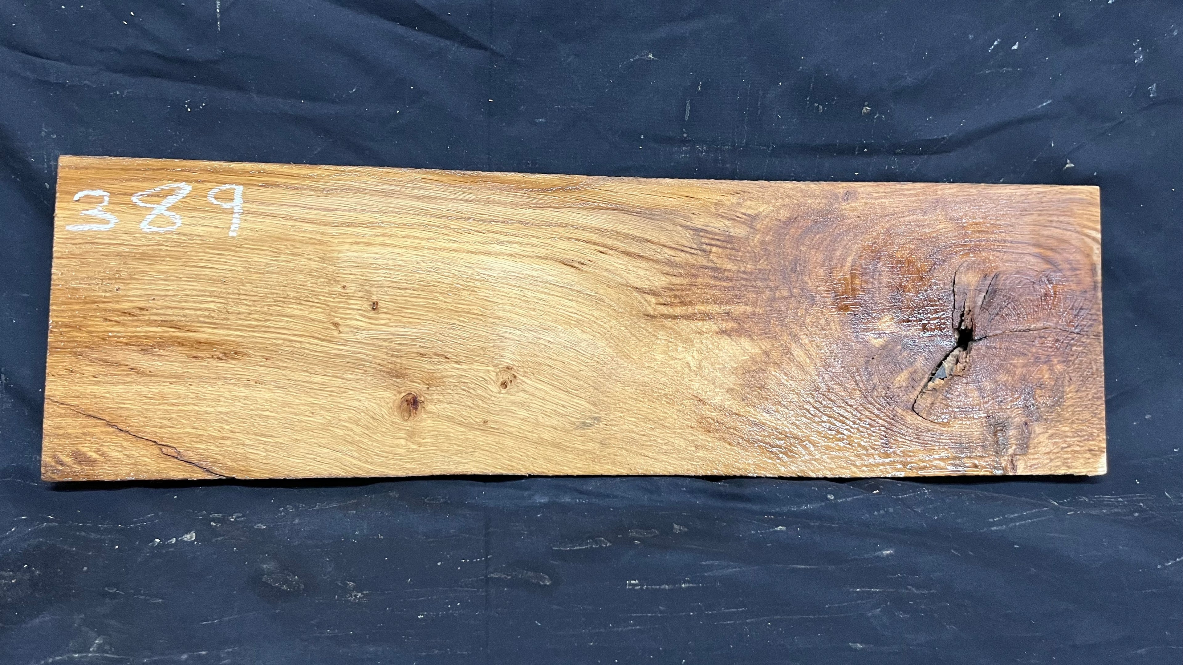 Oak sill, floating shelf, board, slab, 634 L x 185 W x 24 D mm    (389)