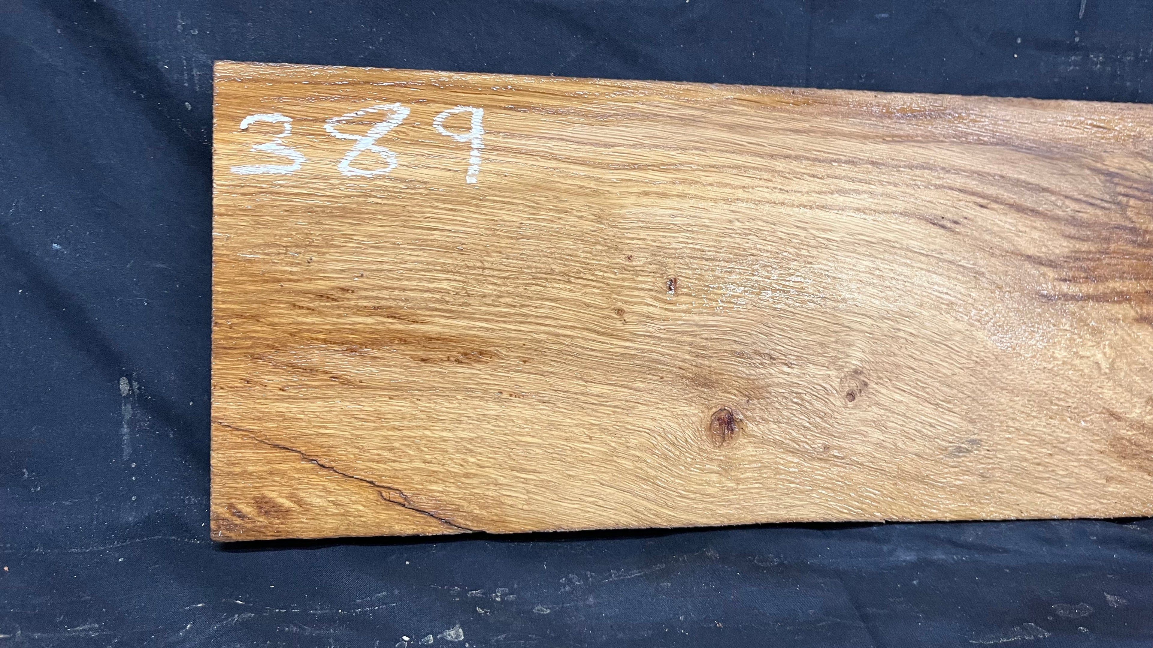 Oak sill, floating shelf, board, slab, 634 L x 185 W x 24 D mm    (389)