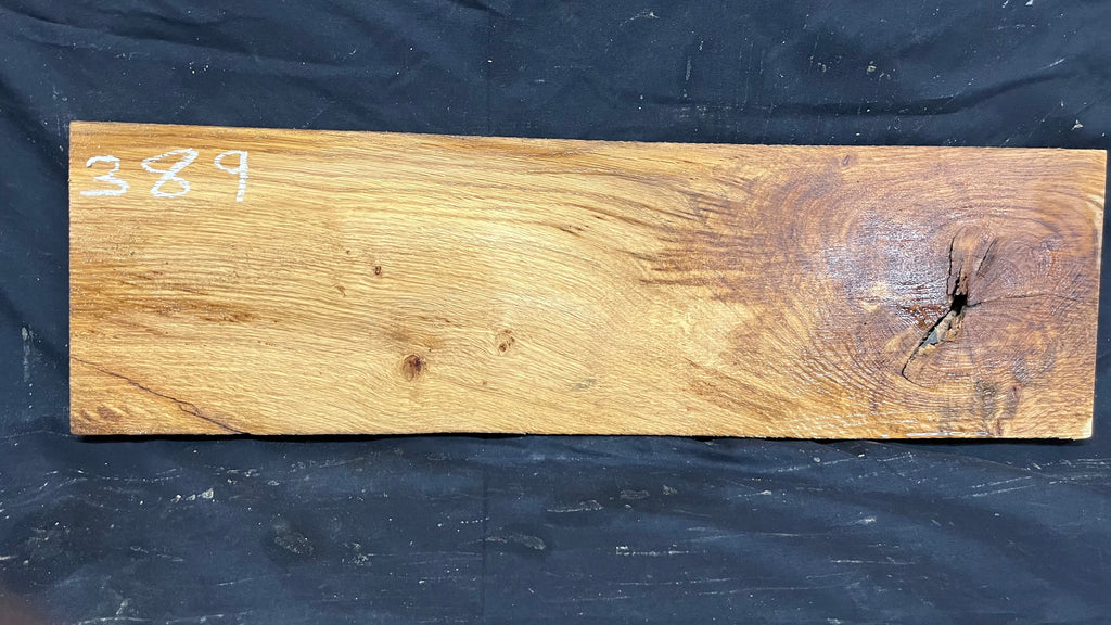 Oak sill, floating shelf, board, slab, 634 L x 185 W x 24 D mm    (389)