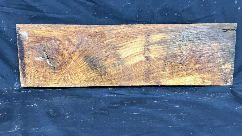 Oak sill, floating shelf, board, slab, 634 L x 185 W x 24 D mm    (389)