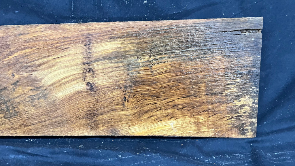 Oak sill, floating shelf, board, slab, 634 L x 185 W x 24 D mm    (389)