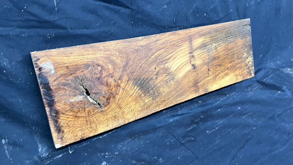 Oak sill, floating shelf, board, slab, 634 L x 185 W x 24 D mm    (389)