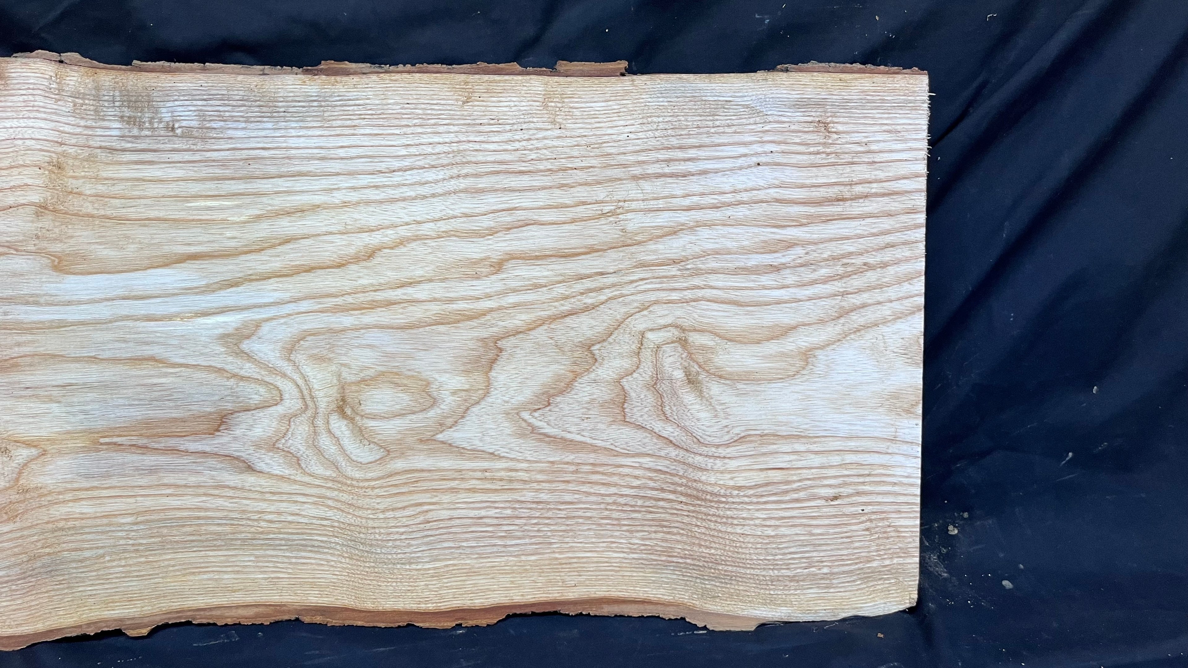 Ash hardwood, coffee table, platter, timber, plank 844 L x 403 W x 40 D mm     (391)