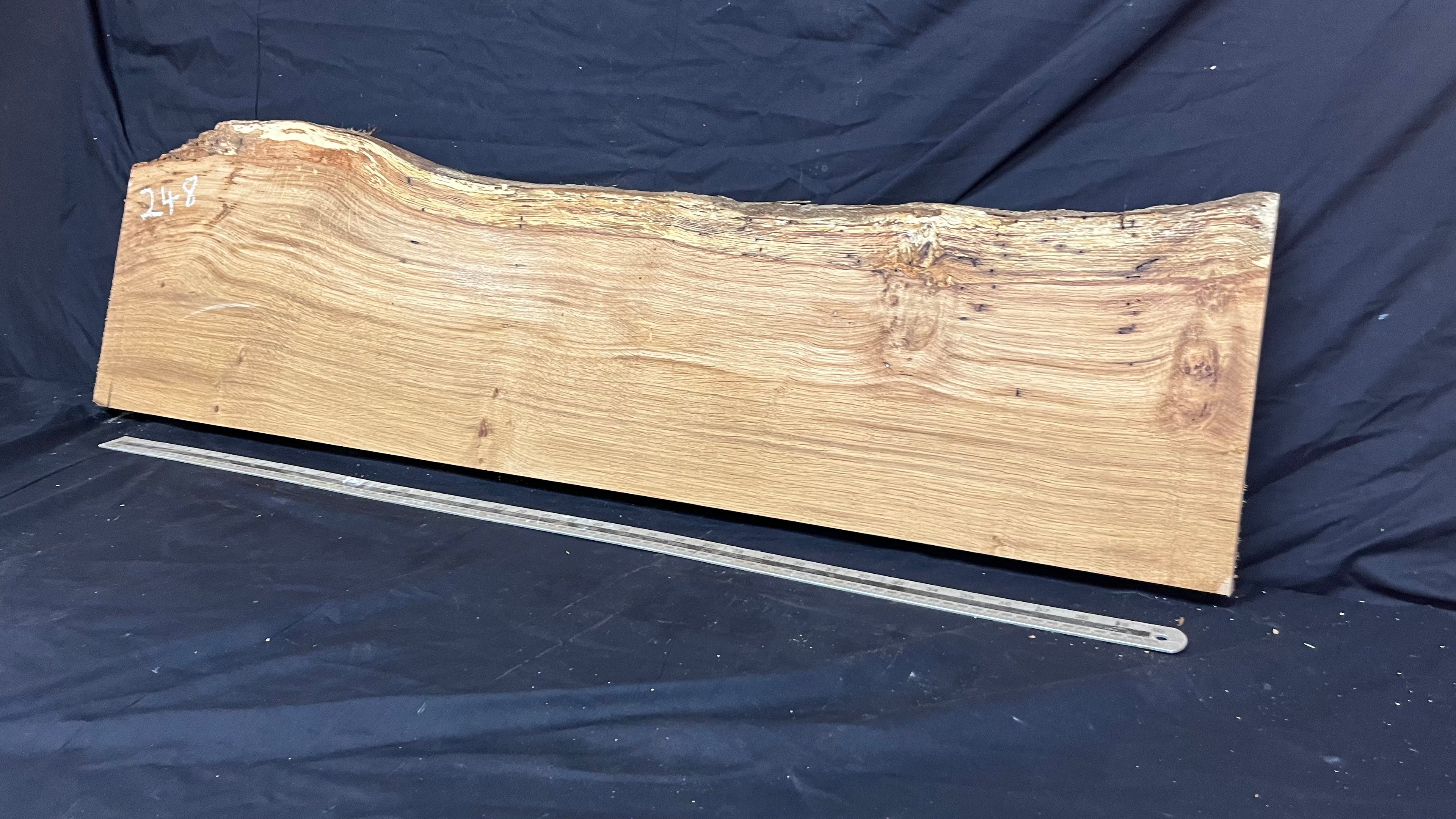 OAK HARDWOOD SHELVING, MANTLE, SHELF 1135 L x 317 W x 41 D mm (248)