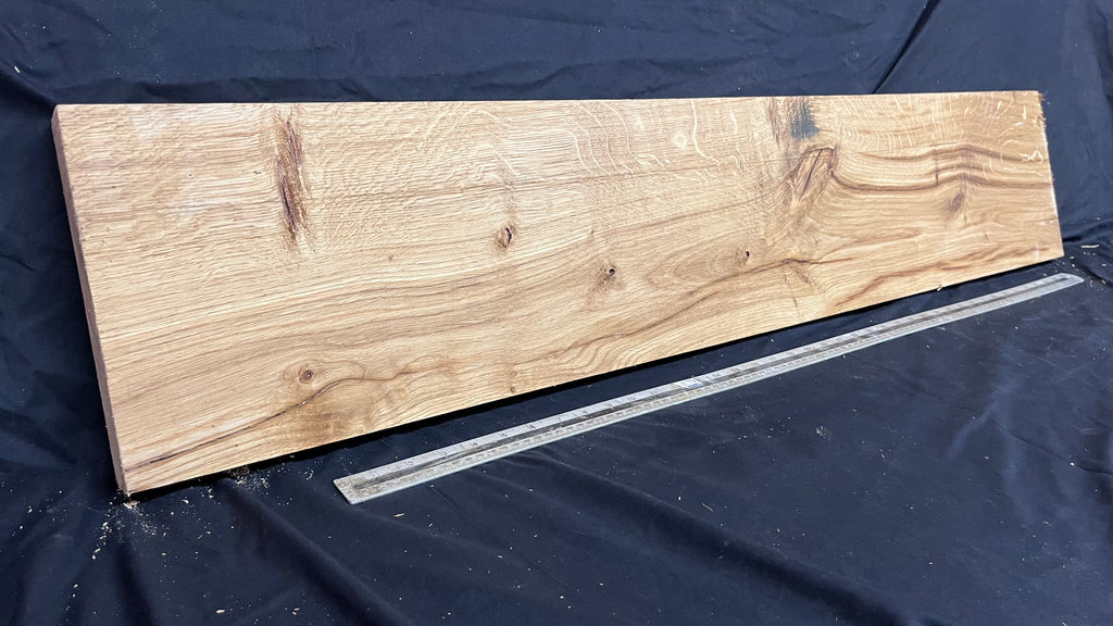OAK HARDWOOD SHELVING, MANTLE, SHELF 1196 L x 233 W x 39 D mm (249)