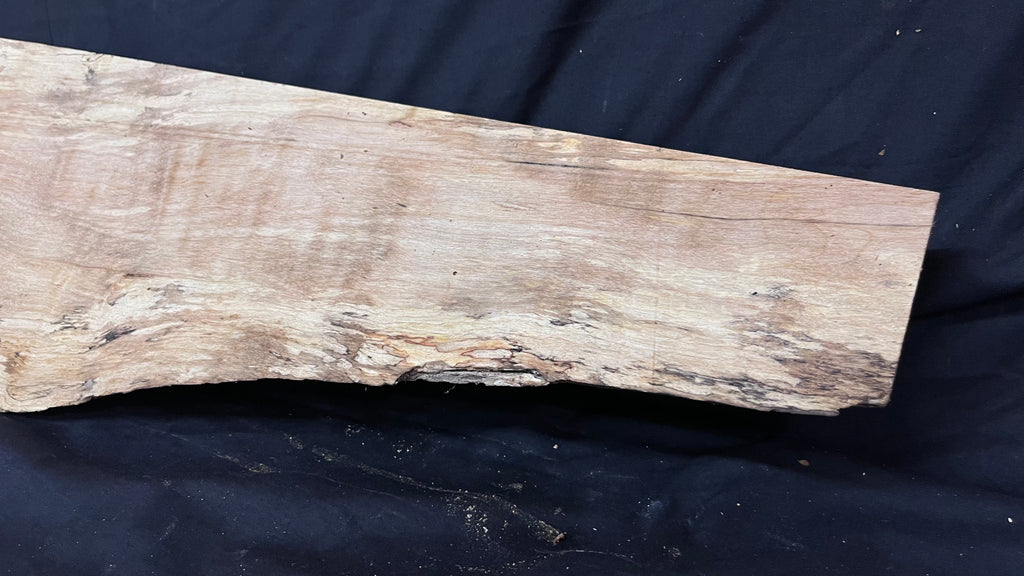 Hornbeam mantle, chunky Plank 1258 L x 237 W x 52 D mm   (263)