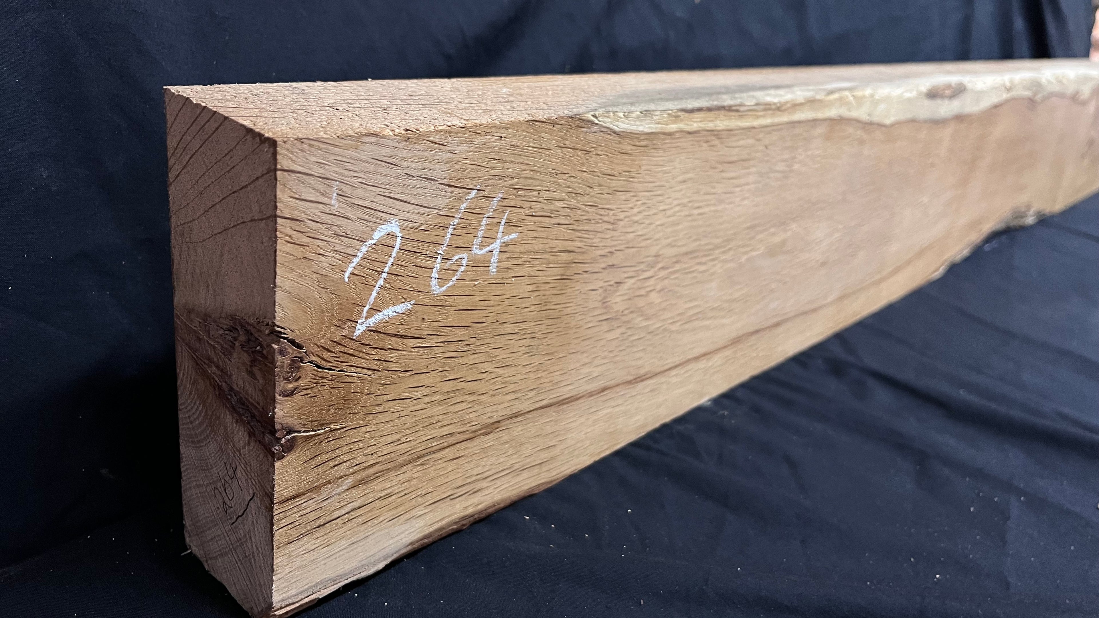 OAK HARDWOOD SHELVING, MANTLE, SHELF 1650 L x 158 W x 56 D mm (264)