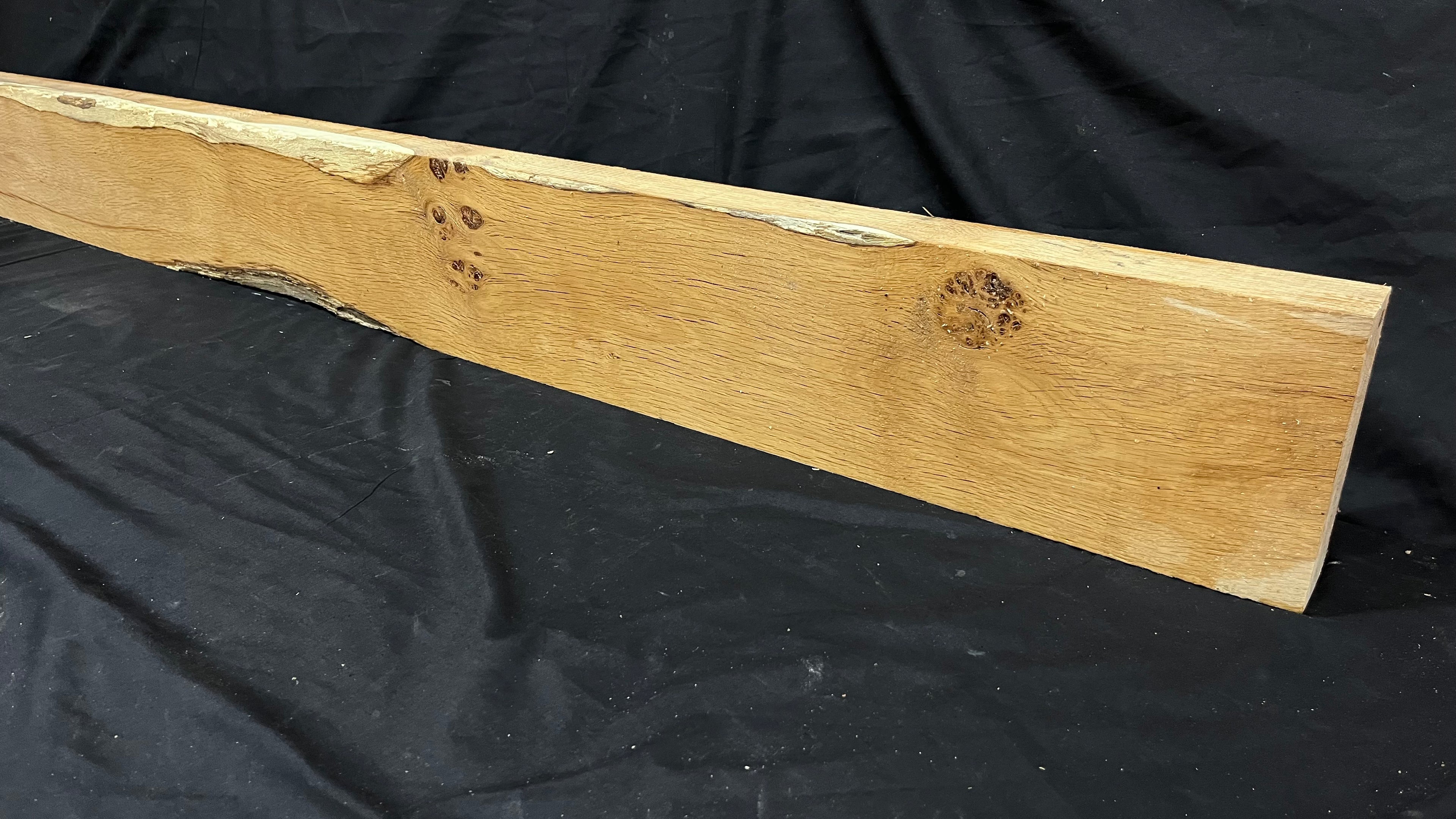 OAK HARDWOOD SHELVING, MANTLE, SHELF 1650 L x 158 W x 56 D mm (264)