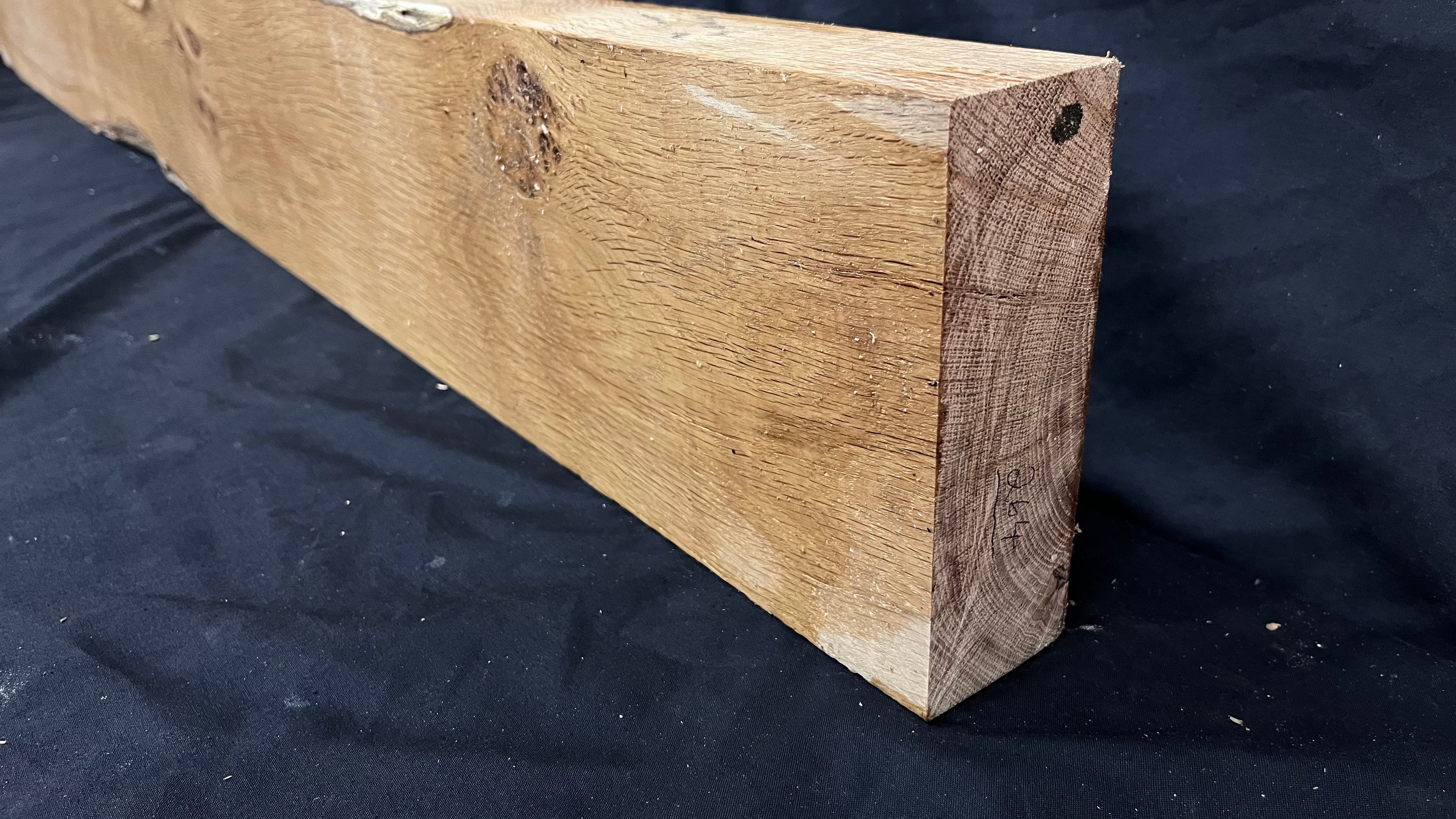 OAK HARDWOOD SHELVING, MANTLE, SHELF 1650 L x 158 W x 56 D mm (264)