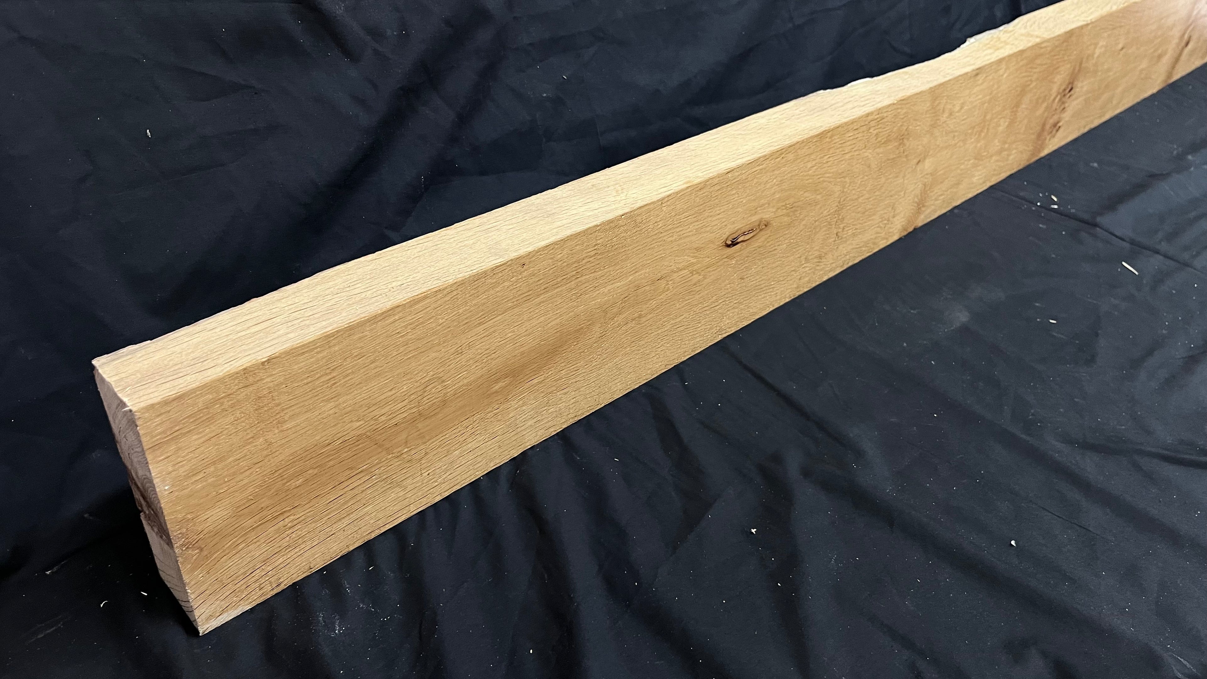 OAK HARDWOOD SHELVING, MANTLE, SHELF 1650 L x 158 W x 56 D mm (264)