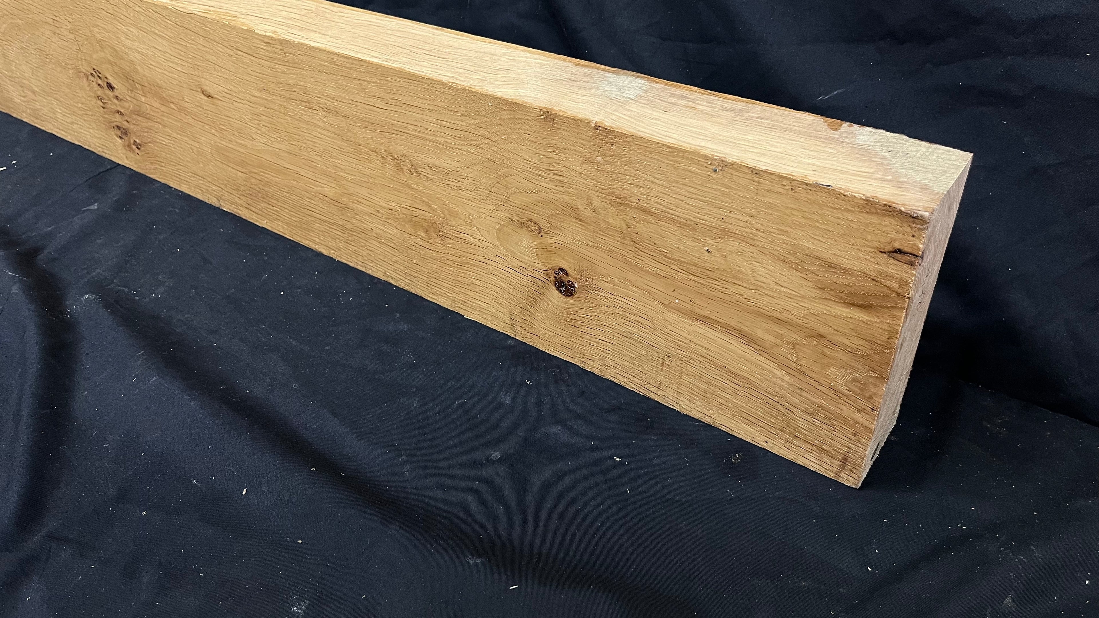 OAK HARDWOOD SHELVING, MANTLE, SHELF 1650 L x 158 W x 56 D mm (264)