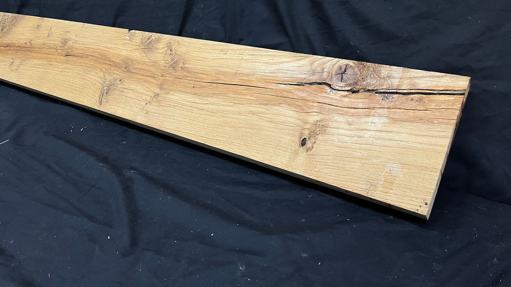 OAK HARDWOOD SHELVING, MANTLE, SHELF 1638 L x 205 W x 45 D mm (265)