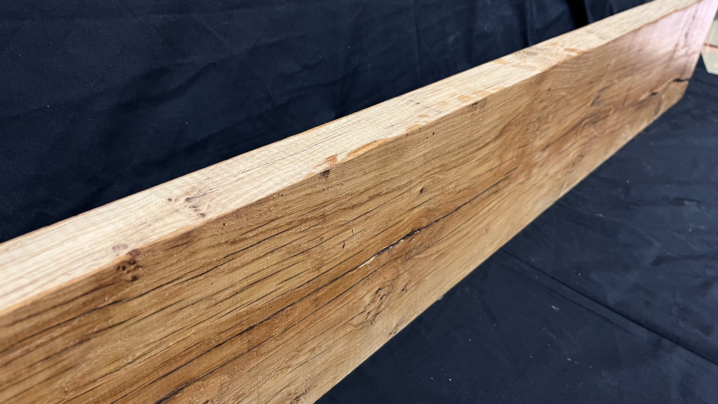 OAK HARDWOOD SHELVING, MANTLE, SHELF 1638 L x 205 W x 45 D mm (265)