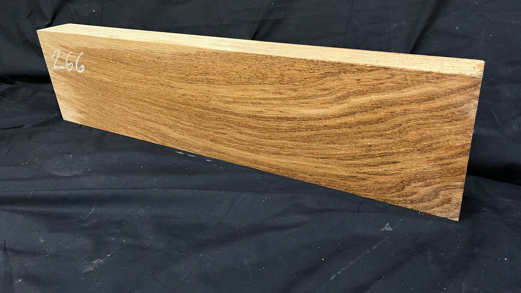 Brown oak, mantle, floating shelf  663 L x 164 W x 63 D mm (266)