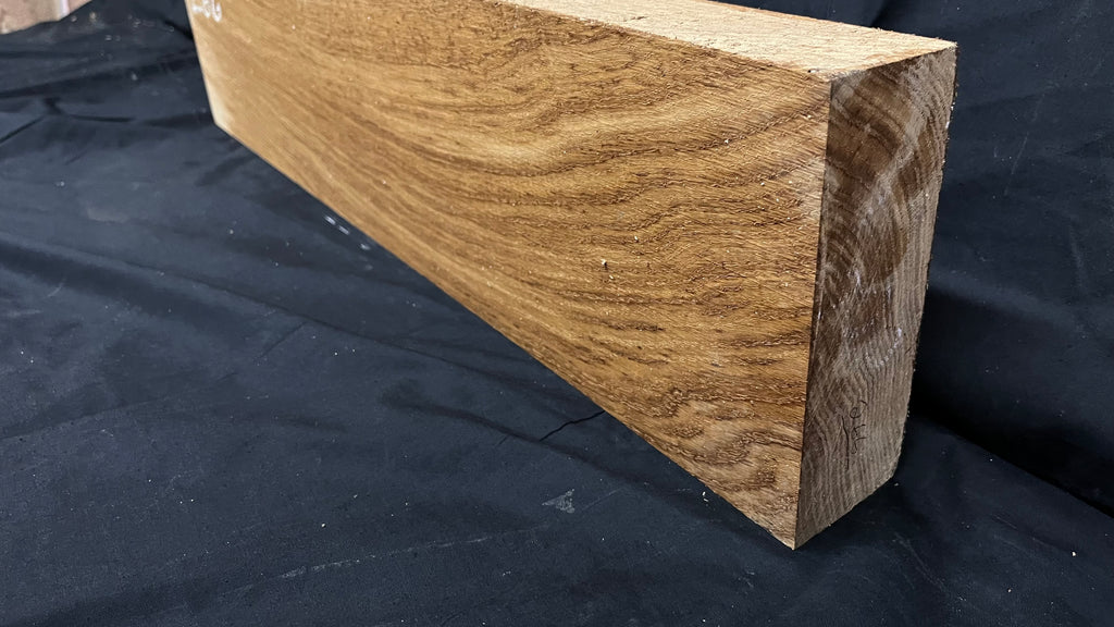 Brown oak, mantle, floating shelf  663 L x 164 W x 63 D mm (266)