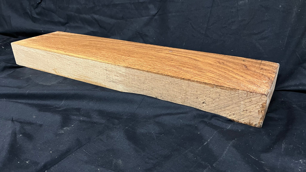 Brown oak, mantle, floating shelf  663 L x 164 W x 63 D mm (266)