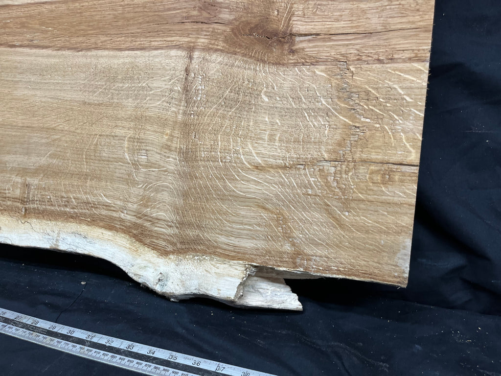Oak coffee table top 1221 L x 459 W x 36 D mm (268)