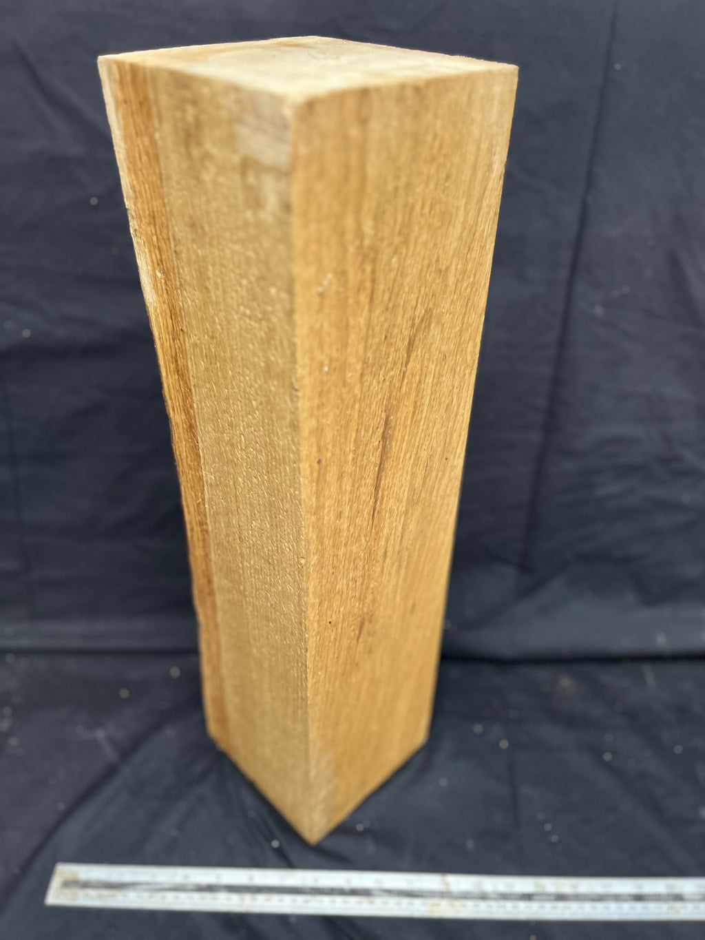 Green oak block, plinth, mantle, carving blank 547 L x 145 W x 140 D mm (270)