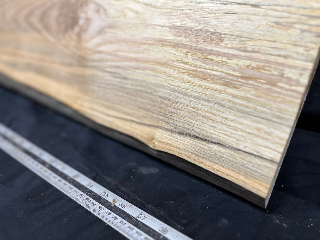 Ash hardwood window sill, plank 1032 L x 290 W x 33 D mm     (272)