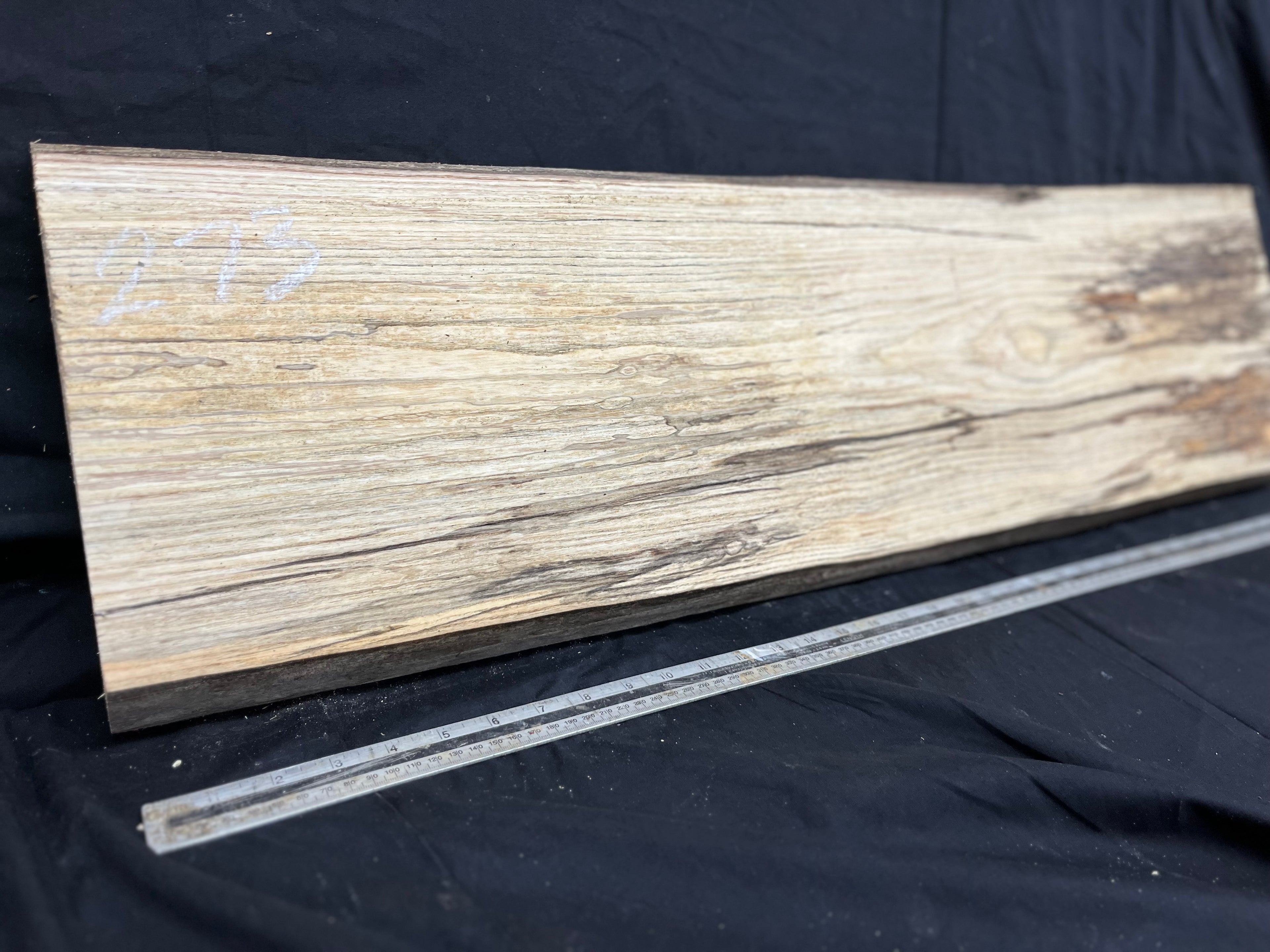 Ash hardwood window sill, plank 960 L x 280 W x 32 D mm     (273)