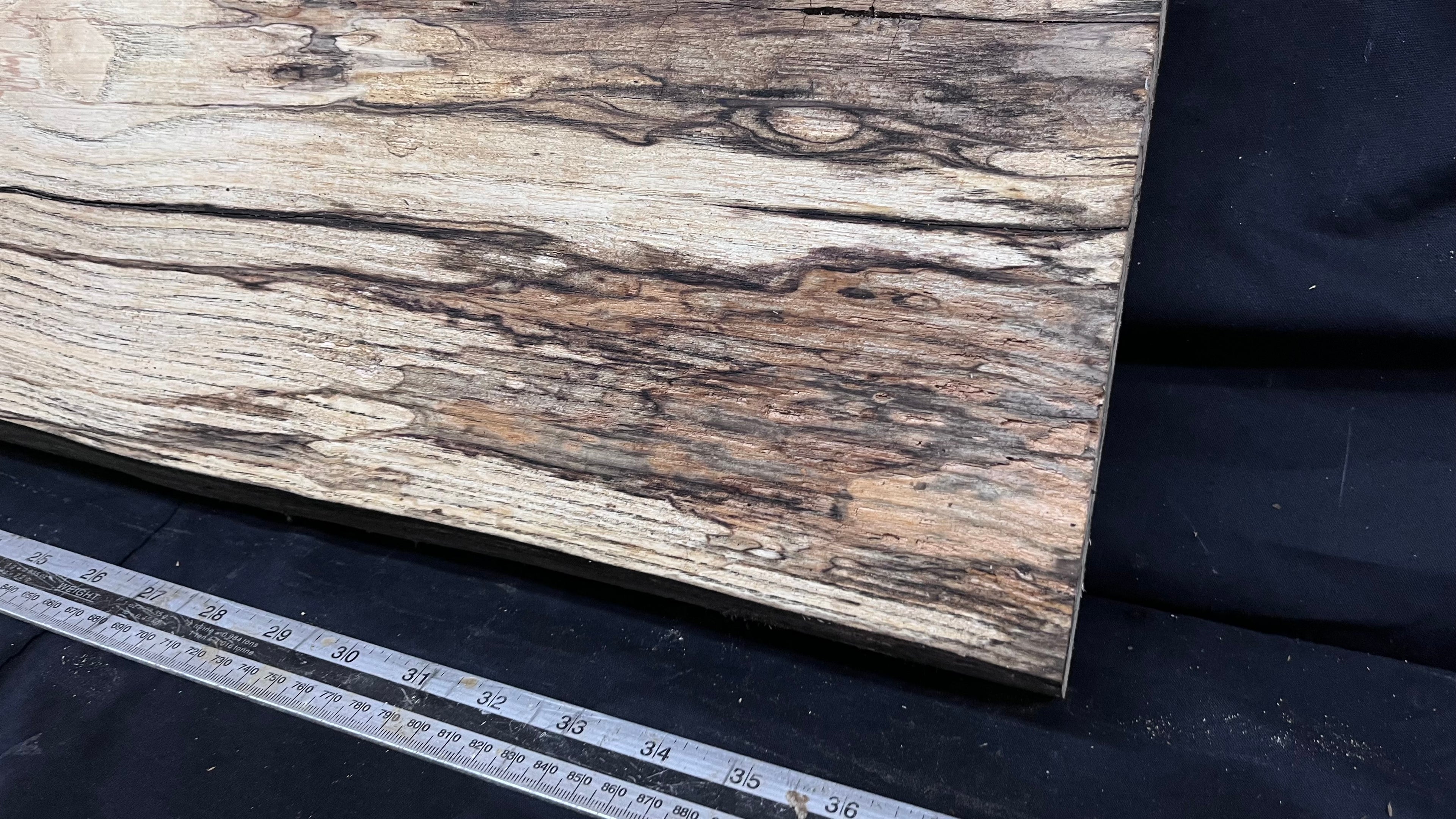 Ash hardwood window sill, plank 960 L x 280 W x 32 D mm     (273)