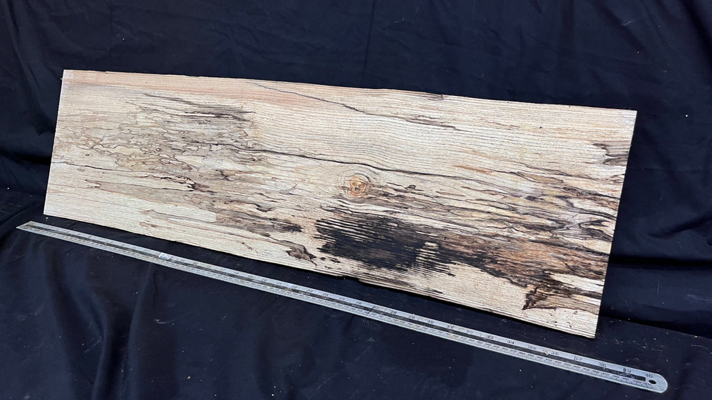 Ash hardwood window sill, plank 960 L x 280 W x 32 D mm     (273)