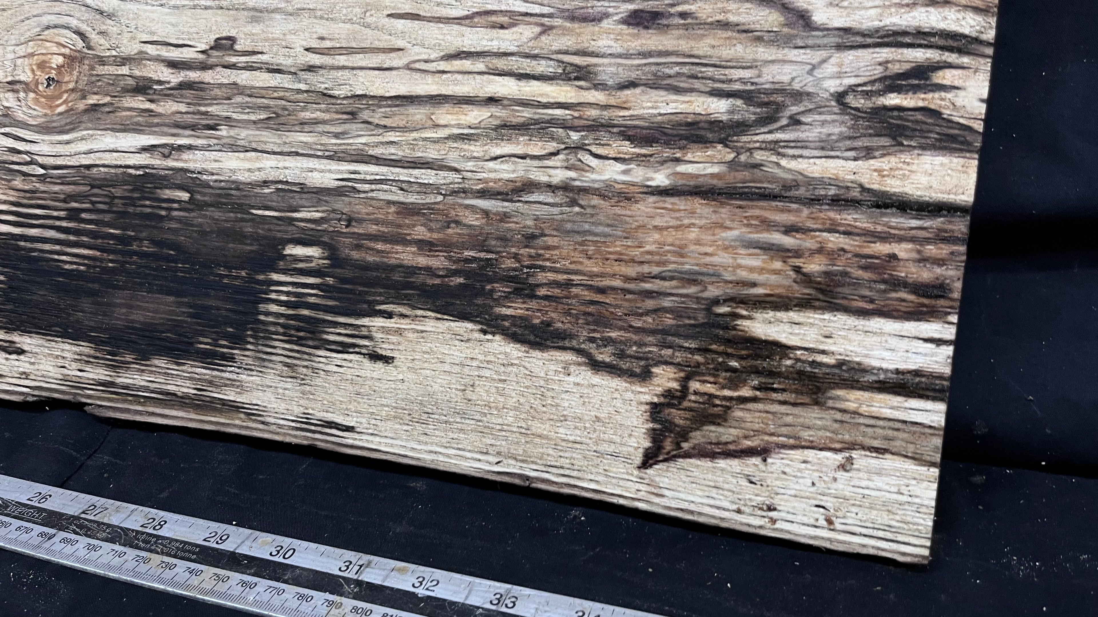 Ash hardwood window sill, plank 960 L x 280 W x 32 D mm     (273)
