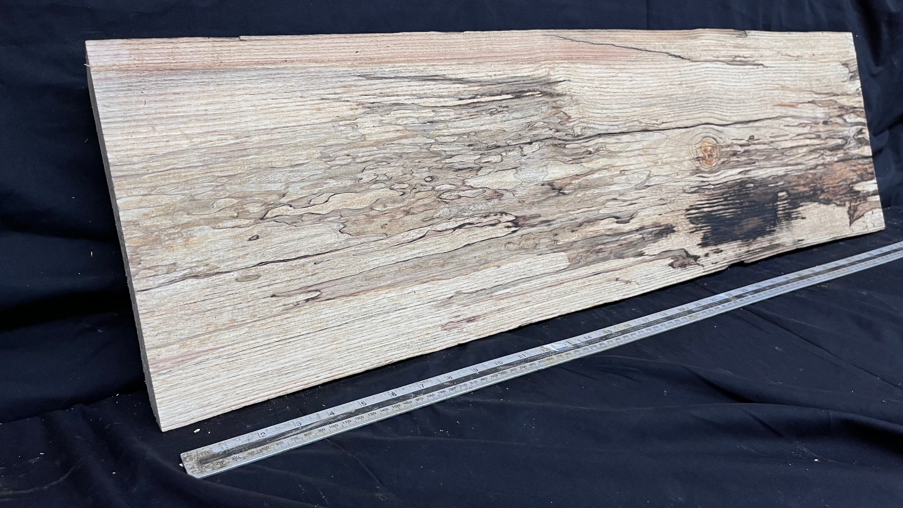 Ash hardwood window sill, plank 960 L x 280 W x 32 D mm     (273)