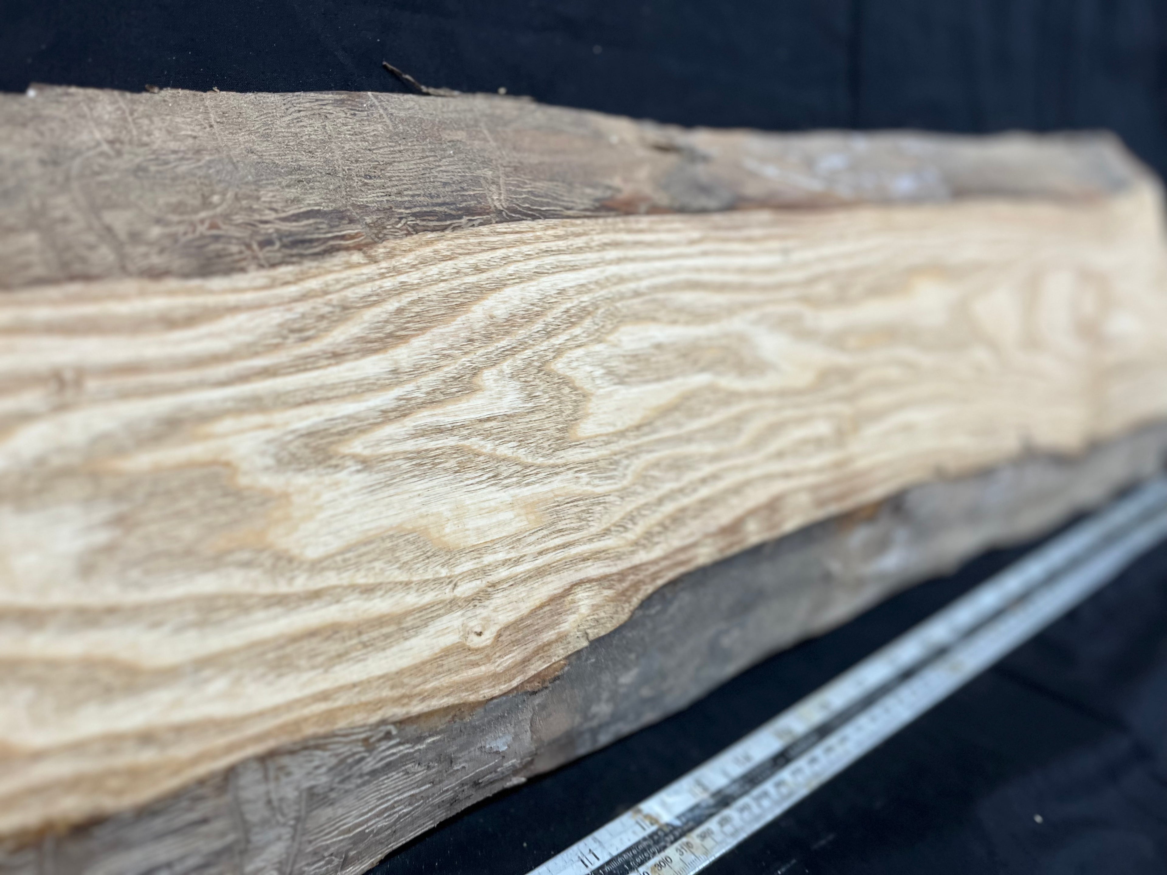 Ash hardwood window sill, plank 814 L x 250 W x 30 D mm     (274)