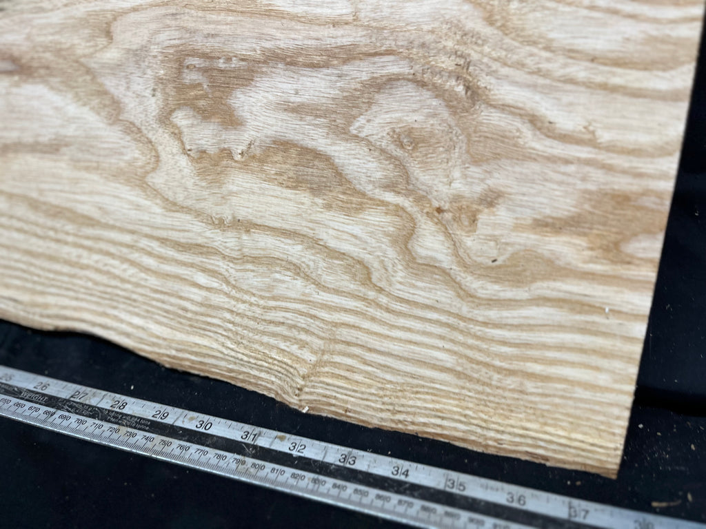 Ash hardwood window sill, plank 970 L x 284 W x 30 D mm     (276)