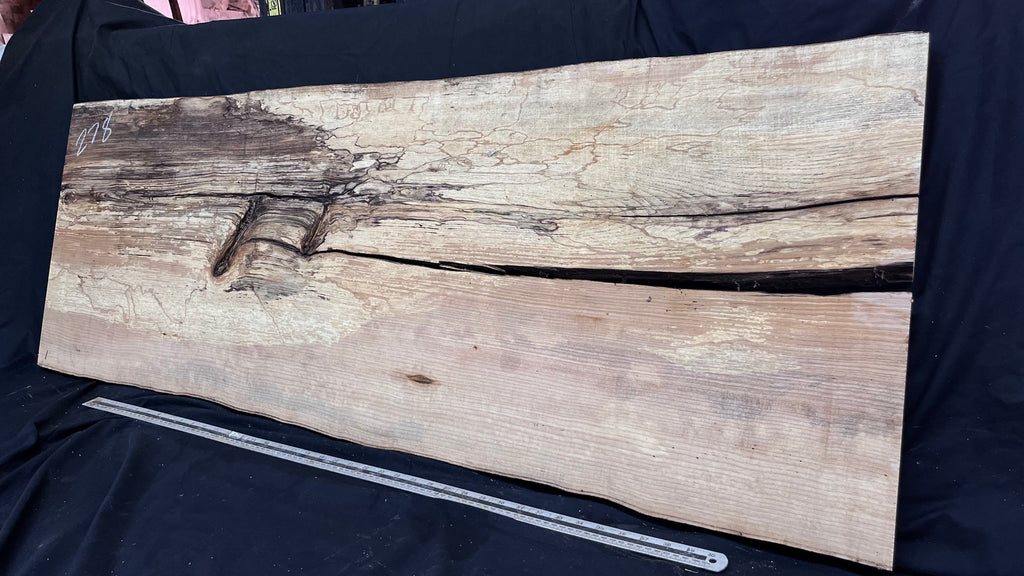 Coffee table top, ash hardwood 1410 L x 528 W x 31 D mm     (278)
